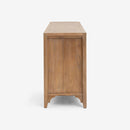 Lurian - 6-Drawer Rattan Dresser, Natural