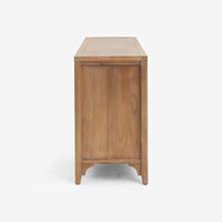 Lurian - 6-Drawer Rattan Dresser, Natural