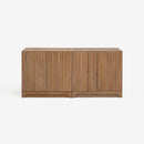 Mira - 31.5" Scalloped Modular Cabinet, Natural