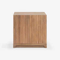 Mira - 31.5" Scalloped Modular Cabinet, Natural