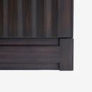 Mira - 31.5" Scalloped Modular Cabinet, Black