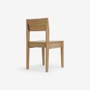Mira - Scalloped Dining Chair Set, Natural