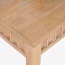 Mira - Scalloped Dining Chair Set, Natural