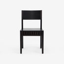 Mira - Scalloped Dining Chair Set, Black