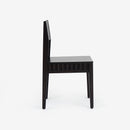 Mira - Scalloped Dining Chair Set, Black