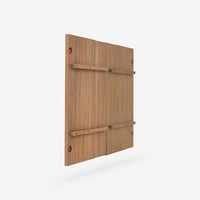 Mira - 31.5" Scalloped Modular Cabinet Doors, Natural