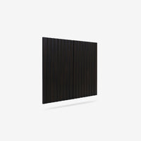 Mira - 31.5" Scalloped Modular Cabinet Doors, Black