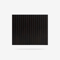 Mira - 31.5" Scalloped Modular Cabinet Doors, Black