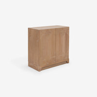 Natural Averi Modular Cabinet angled view