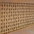 Detail FootboardNatural Lurian Queen Rattan Bed